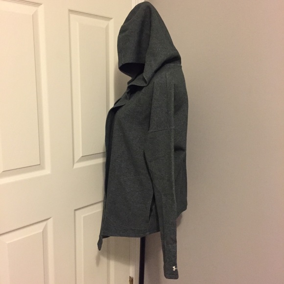 UNDER ARMOUR Open Front Hooded Jacket/Sweatshirt - Picture 4 of 8